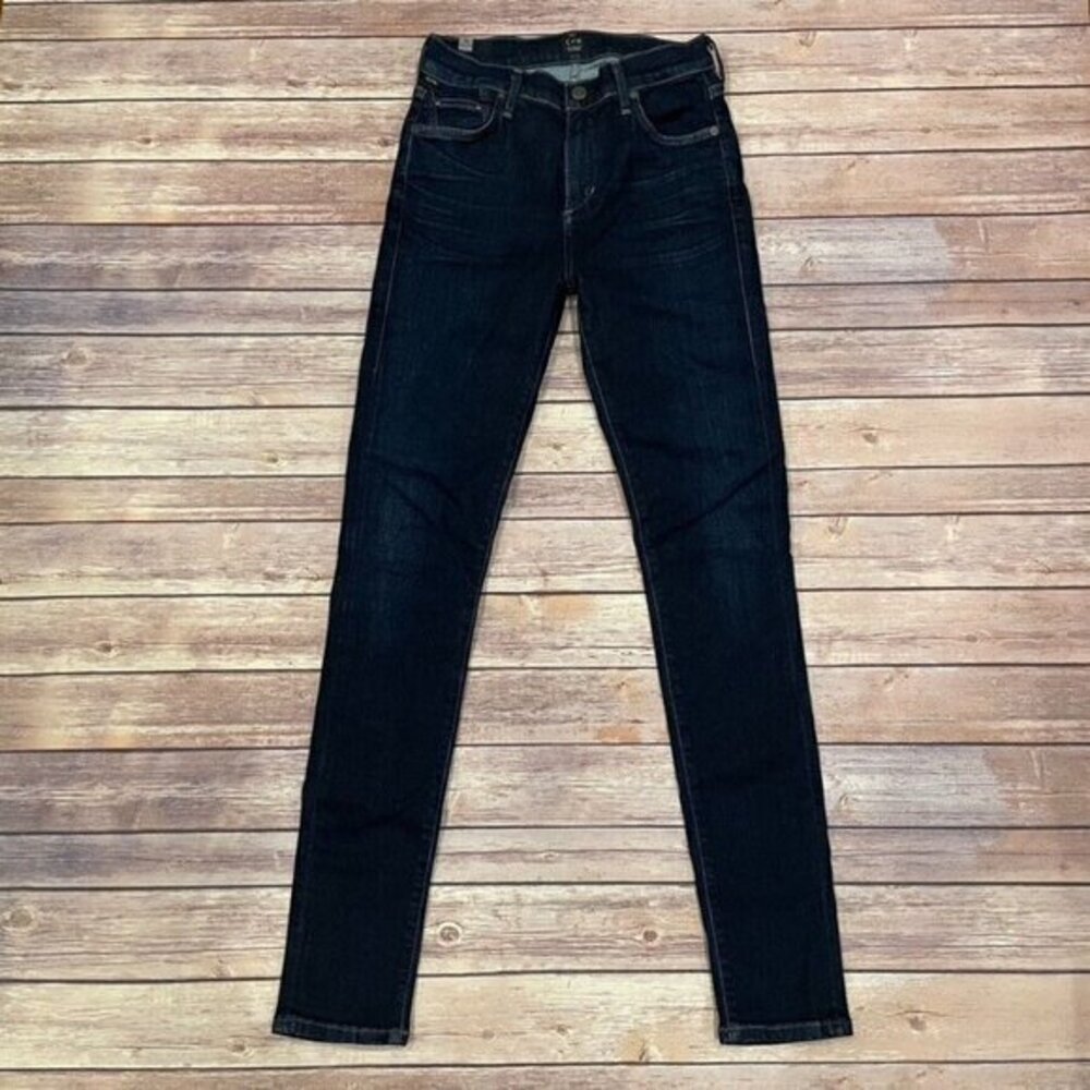 Citizens of Humanity Rocket High Rise Skinny Jeans Empire Dark Wash